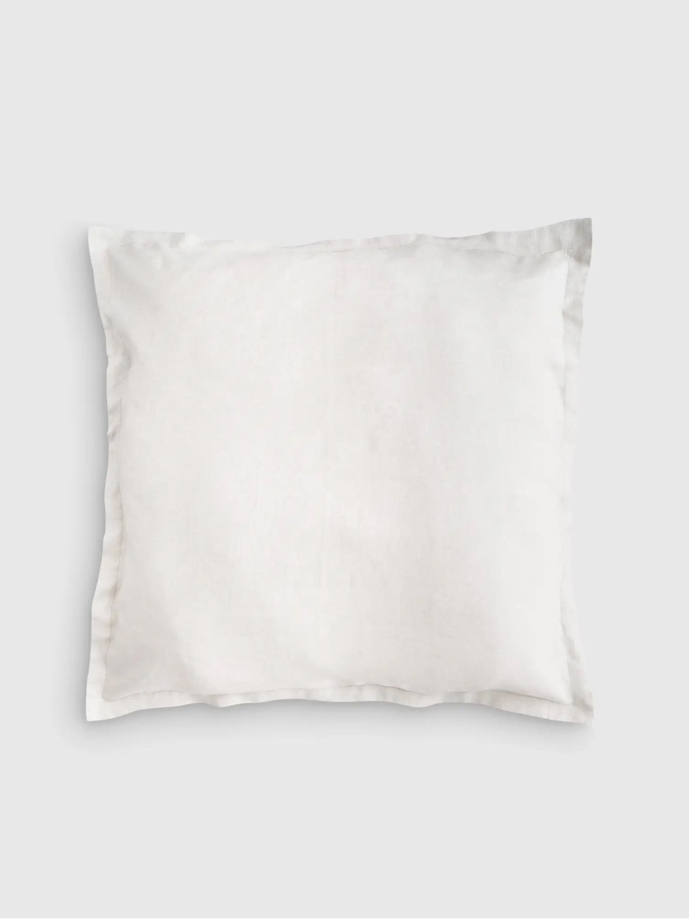 QUINCE European Linen Euro Sham White 1074